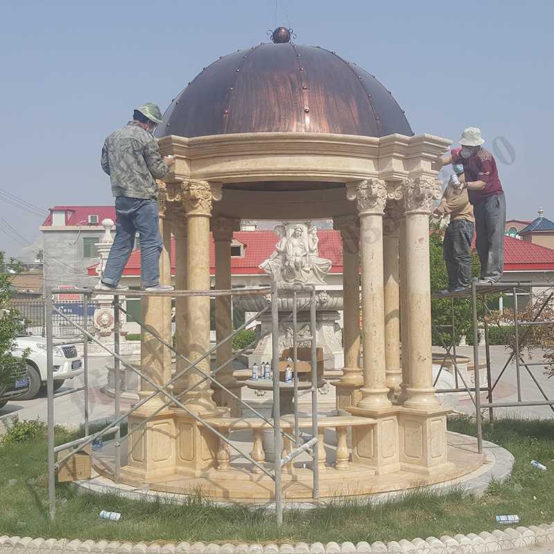 歐式景觀涼亭，歐式大理石涼亭，歐式柱子亭子