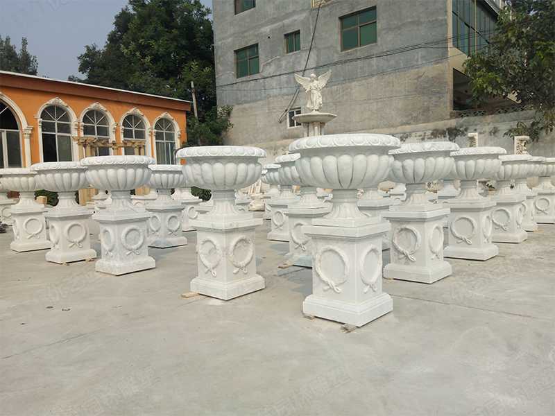 景觀雕塑花盆，定制景觀花盆廠家